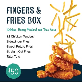 Fingers and Fries Box